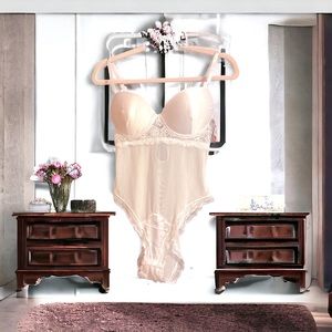 Cosmopolitan White Teddy NWT